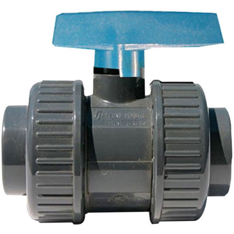 Vanne double union - pvc taraudé 1' f/f - cis