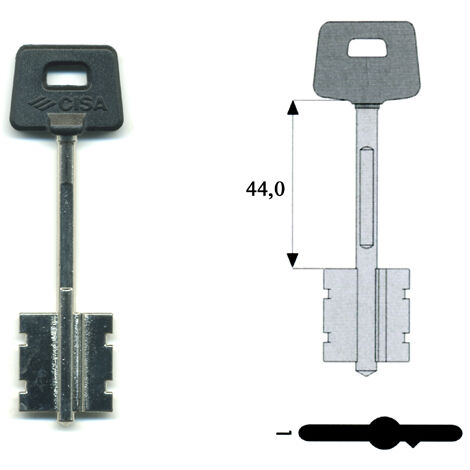 Cisa 00162-00-1 Chiave Doppia Mappa Dx