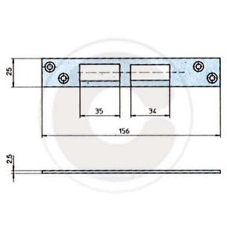 Cisa 06232.01 gA che pour serrures mod 57-313.318.353.358
