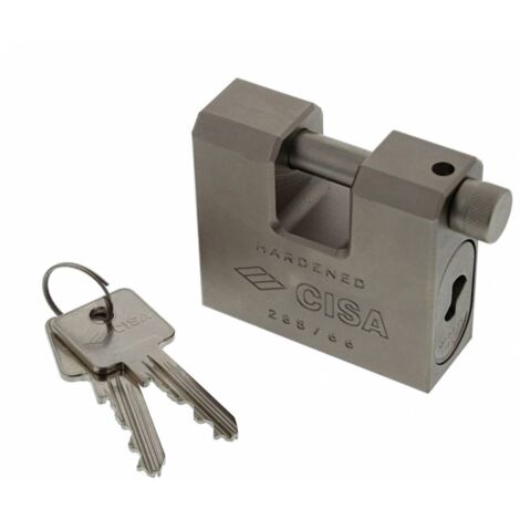 CISA 2855L LUCCHETTO CORAZZATO MONOBL ANTIC 84 MM