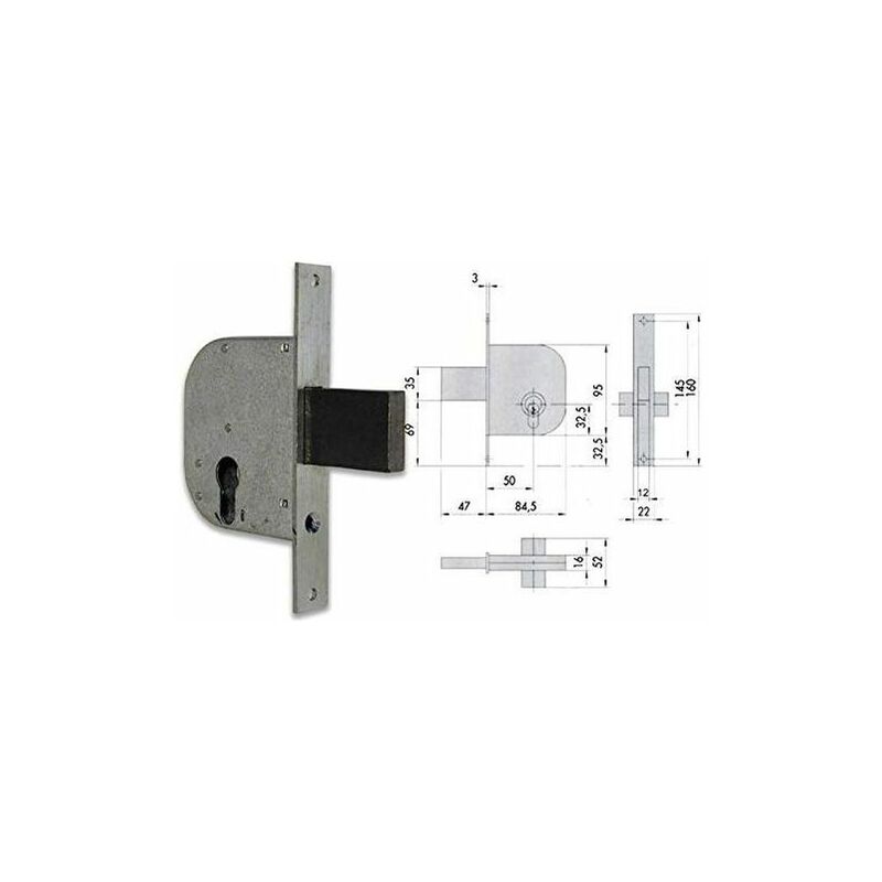 Cisa - 42012-50-0 Serr Cancello Cil Sag