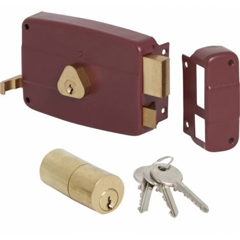 CISA 50121 60 MM SX SERRATURA APPL. LEGNO CIL. FISSO