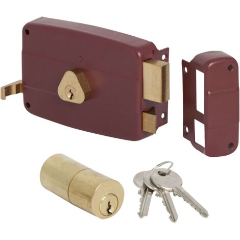 Cisa 50121 mm.70 sx serr.appl. x legno cil.fisso