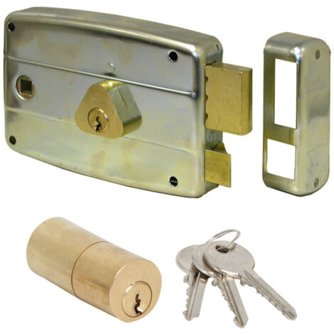 CISA 50571 60 MM SX SERRATURA APPL. FERRO QUADRO MAN.- 1,0 pz