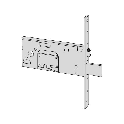 CISA 57360 SERRATURA PORTA DA INFILARE SERRATURE PORTE A DOPPIA MAPPA FASCE E 90