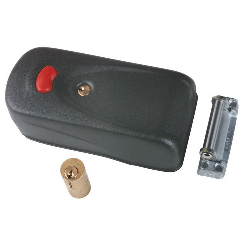 Image of Cisa - serratura elettrica con pulsante 1A731.00.0 elettroserratura per cancello e ferro