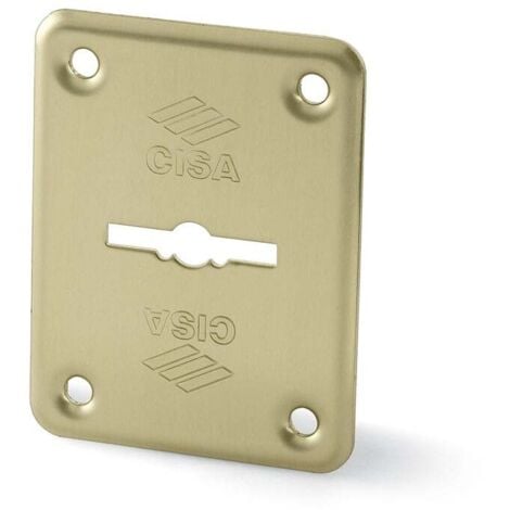 Cisa Bocallave Sin Tapa Latón - Bocallave CISA sin tapa latonado