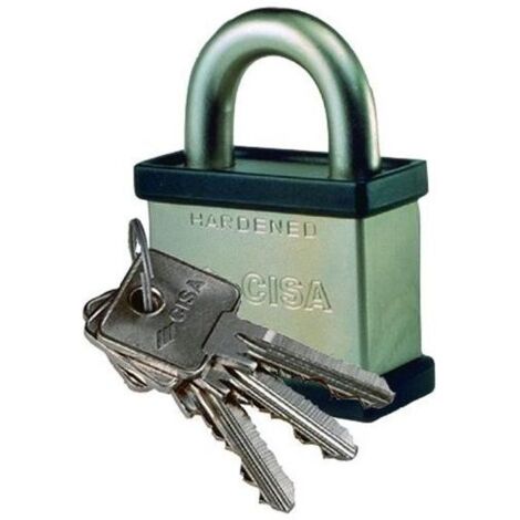 Cisa Lucchetto in Acciaio Arco Normale 55 mm