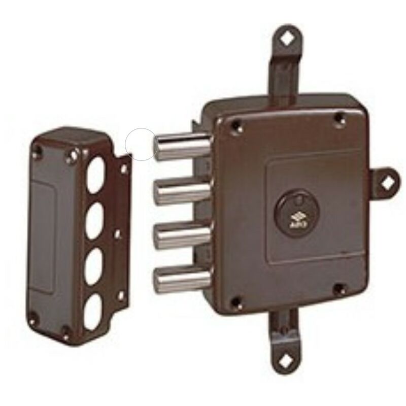 Cisa - serratura quintupla da applicare a doppia