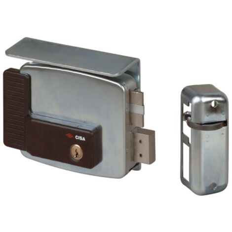Cisa serrure A lectrique droite 11761 serrure A lectrique pour portail 60 mm