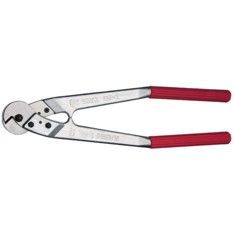 Cisaille à câble métallique C16 longueur 590 mm revêtement en plastique FELCO
