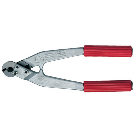 Cisaille à câble métallique C9 longueur 325 mm revêtement en plastique FELCO