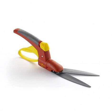Outils Wolf – Cisaille à gazon orientable 180° avec lames affûtées antiadhésives 12,5 cm – Poignées ergonomiques – Verrouillage central – OLD