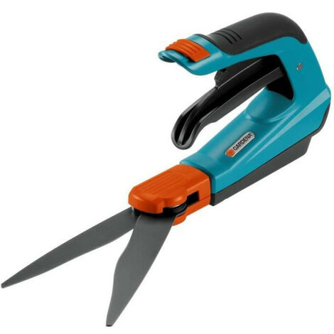 Cisaille a Gazon GARDENA - Orientable Confort – Lames ondulées – Revetement anti-adhérence – Poignée ergonomique (8735-
