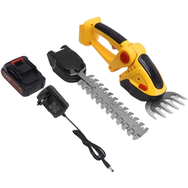 Cisaille à gazon sans fil Tondeuse à main rechargeable Taille-haie électrique 110240V EU Plug
