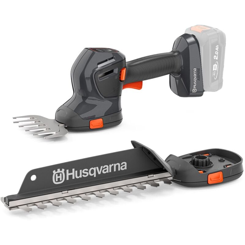 Husqvarna - Cisaille à herbe et à arbustes sur batterie S20-P4A 18V avec lame arbustes 220 mm et cisaille à gazon 130 mm (sans batterie & chargeur)