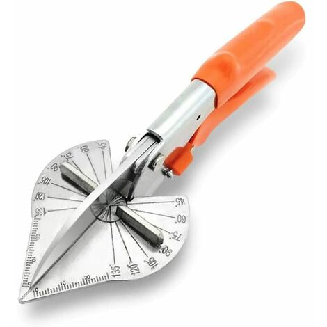 Cisaille à joint d'étanchéité, coupe d'angle multi-/réglable, coupe de plastique, PVC, PPR PE, branche, fil
