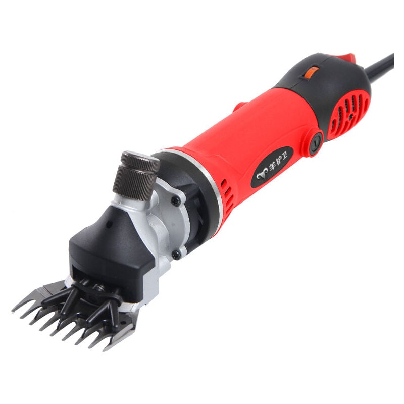 Cisaille à mouton électrique 750 w – Tondeuse à mouton professionnelle améliorée avec 2 lames, 6 vitesses, coupe de poils de bétail robuste pour le