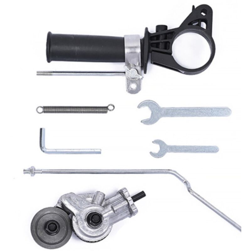 Shining House - Cisaille à tôle électrique pour visseuse sans fil, grignoteuse de tôle de perceuse à main, fixation pour couper le fer, la tôle