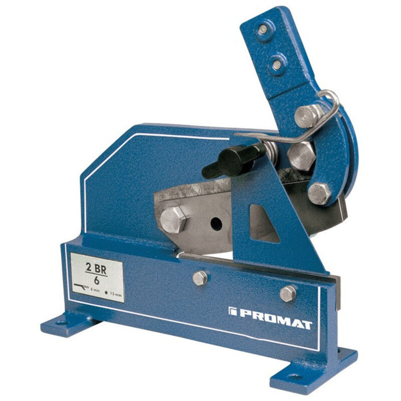 Cisaille à tôle et à fer rond 2BR/5 longueur de couteau 150 mm tôle d'acier 50 x
