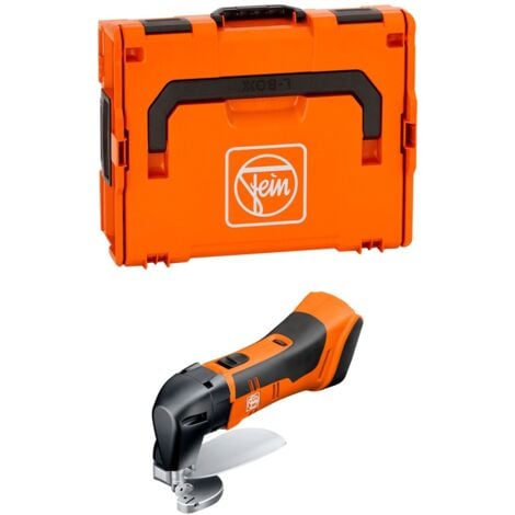 Cisaille à tôle sans fil Fein jusqu'à 1,6 mm ABLS 18 1.6 E AS Solo dans L-Boxx - 71300661000