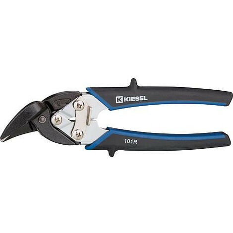 Cisaille avec engrenage coupe a droite, longueur 180mm