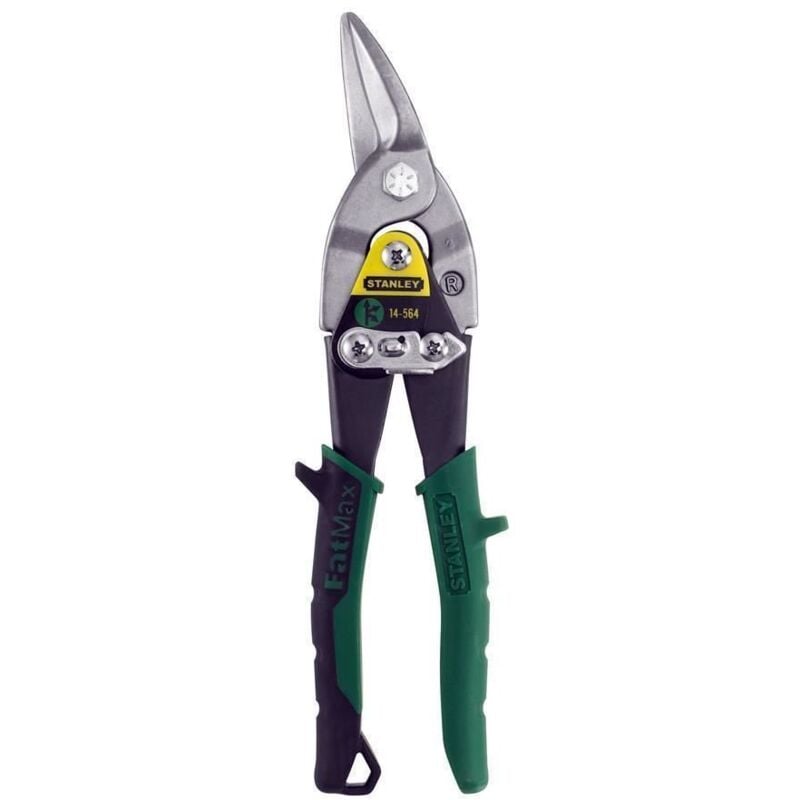 Cisaille Aviation Coupe Droite Tête Fine Acier Forgé Chromé Double Action de Pivot pour Plus de Puissance Poignées Ergonomiques Gamme Robuste et