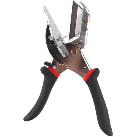 Cisaille d'angle multifonctionnelle, outil manuel à poignée noire antidérapante pour couper du bois fin