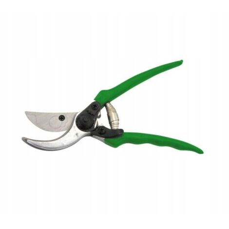 Cisaille de jardin en acier trempé vert 20 cm