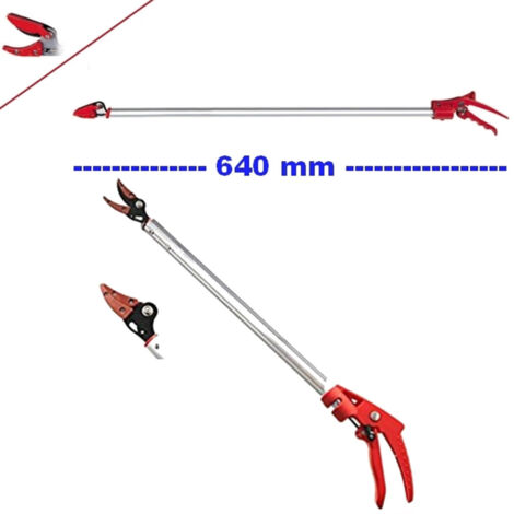 Cisaille De Jardinage Sécateur Cescpugli 64 Cm Manche Aluminium