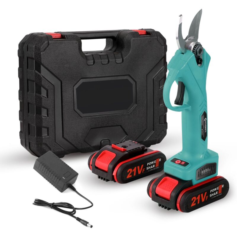 Sjlerst - Cisaille électrique sans fil 21V 1200mAh jardin arbres