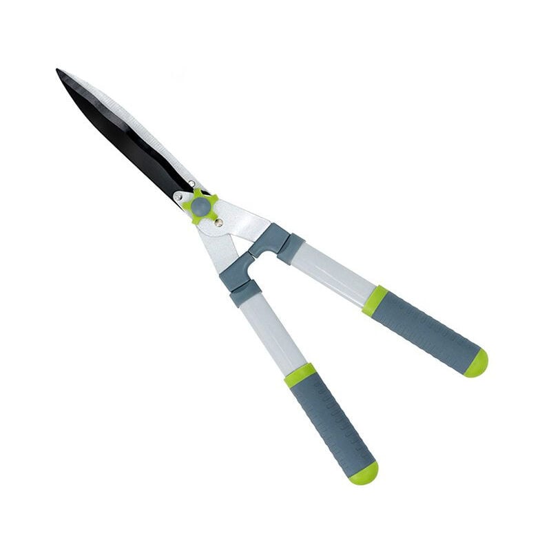 Cisaille à haie lames ondulées Suan Revêtement anti adhérence - Dimensions : 58 x 23 cm