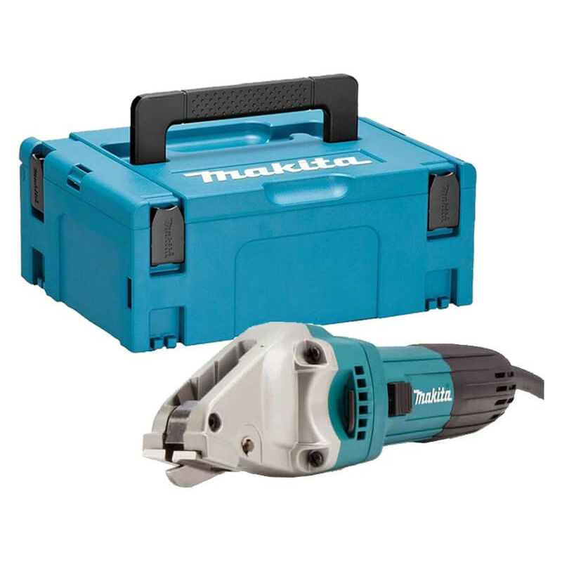 Cisaille métal 380W coupe droite jusqu'à 1,6 mm en makpac Makita JS1601J