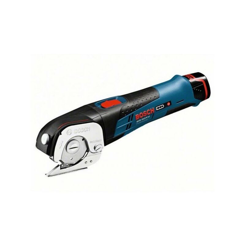 Cisaille universelle sans fil gus 12V-300 Li-Ion 2Ah - 2 batteries + coffret de transport + chargeur Bosch 06019B2904