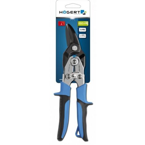 Cisaillement à la main Hogert HT3B502 250 mm Droitier