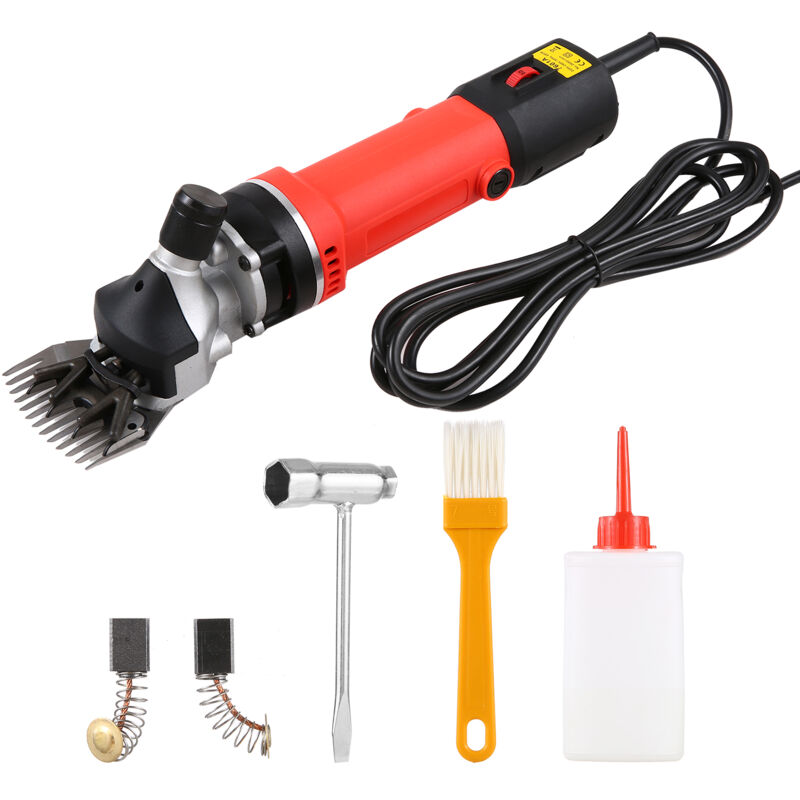 Lifcausal - Cisailles à moutons électriques de 680 w et cisailles à moutons professionnelles à 6 vitesses, adaptées à la tonte des poils de moutons,