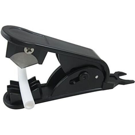 Cisailles coupantes pour tuyaux et flexibles, capables de couper du PVC, du nylon et du PU de 1/4", 3/8" et 1/2", 2 pièces.
