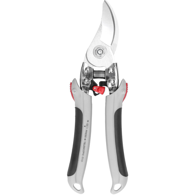 Cisailles de jardinage retractables a poignee deux-en-un, secateurs multifonctions, outils a main