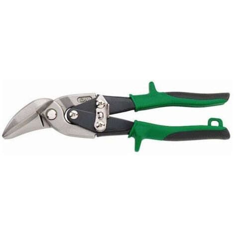 Cisailles en fer-blanc à lames courbes Freund 240 mm Droitier