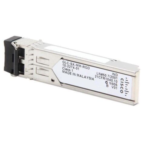 Cisco GLC-SX-MM-RGD Transceiver 1000MBPS Multi-Mode rugged SFP (GLC-SX-MM-RGD=)