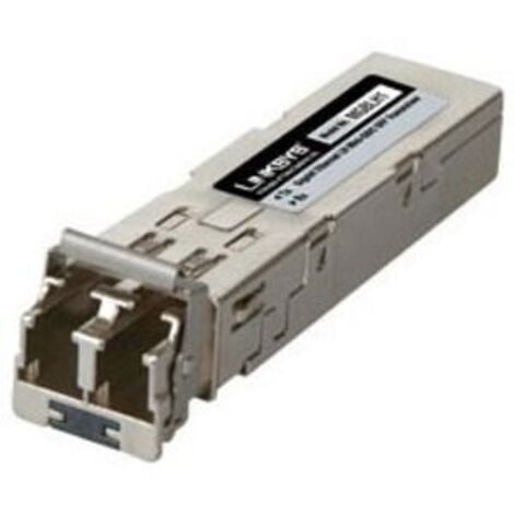 Cisco Small Business MGBLX1 - Mdulo de transceptor SFP (mini-GBIC) - GigE - 1000Base-LX - modo simple LC - hasta 10 km - 1310 nm - para Business 110