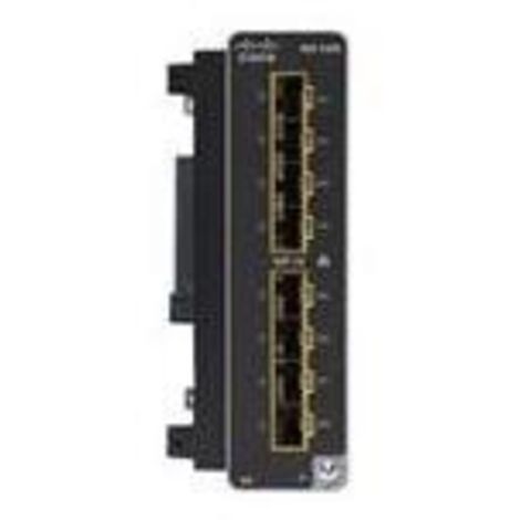 CiscoCatalyst Serie IE3300 Rugged - Modulo di estensione SFP (mini-GBIC) x 8 per Catalyst Serie IE3300 Rugged
