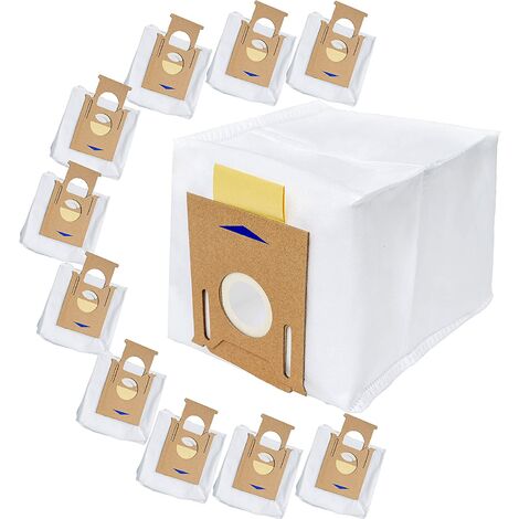 Cisea 10 Pcs, Sac Aspirateur pour ECOVACS DEEBOT T8, T8+, T8 AIVI T8 AIVI+, T8MAX, N8+, N8 Pro+, T9+, DX93 DDX96 Accessoires Robot Balayeur