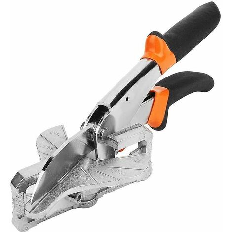 Cisea Cisaille de coupe à onglets multi-angles, cisaillement à angle de mitre, fraise de cisaillement multi-angle, robuste réglable