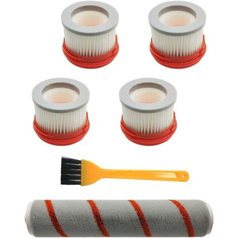 Cisea Filtre HEPA pour Xiaomi Dreame V8 V9 V9B V9P XR V10 V11 Accessoires pour aspirateur sans fil pour usage domestique Brosse à rouleau