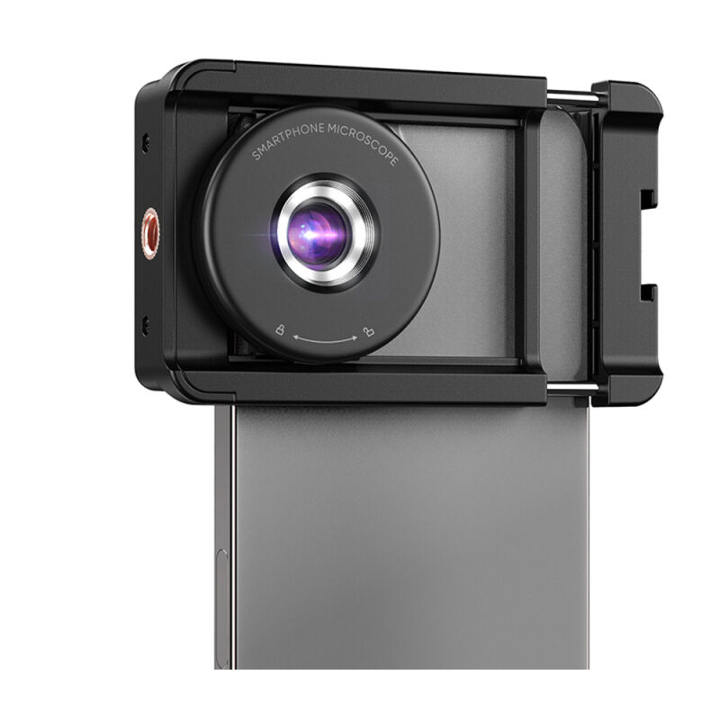 Lifcausal Objectif Macro Universel avec Éclairage led et Filtre cpl Lentille Microscopique pour Smartphones (iPhone, Huawei, Samsung)