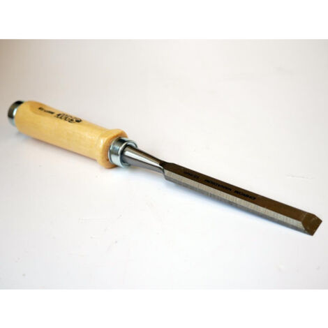 Ciseau à bois largeur 15mm longueur 100mm manche bois SAM B607-15 DERANCOURT
