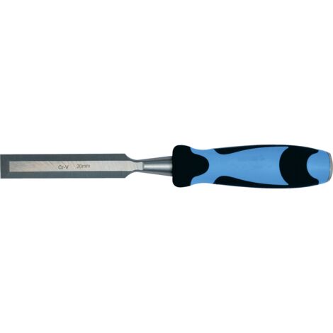 CISEAU A BOIS / MANCHE BI-MATIERE L.14MM
