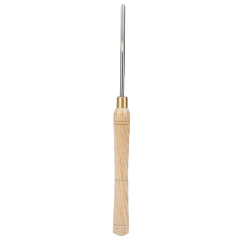 Ciseau à bois pour tour HSS 8mm, lame courbe intérieure avec manche en bois pour tournage sur bois