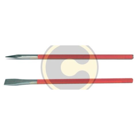 ciseau d&39A lectricien construction A  pointe plate en acier forgA  de 25 cm